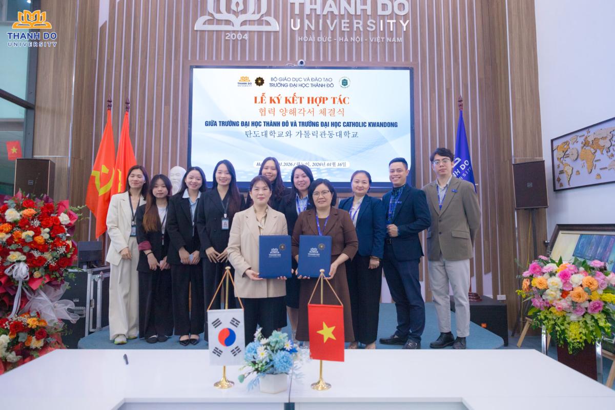 Ký kết hợp tác thúc đẩy trao đổi quốc tế giữa Trường Đại học Thành Đô và Trường Đại học Catholic Kwandong (Hàn Quốc)