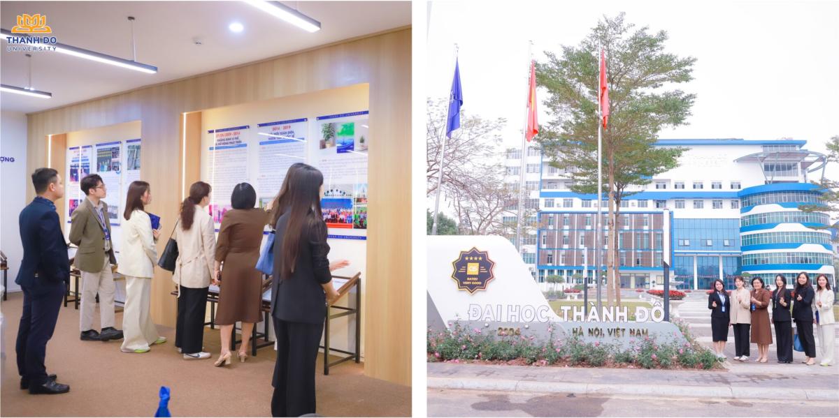 Đoàn Trường Đại học Catholic Kwandong tham quan khuôn viên Hệ sinh thái giáo dục Thado EduPark