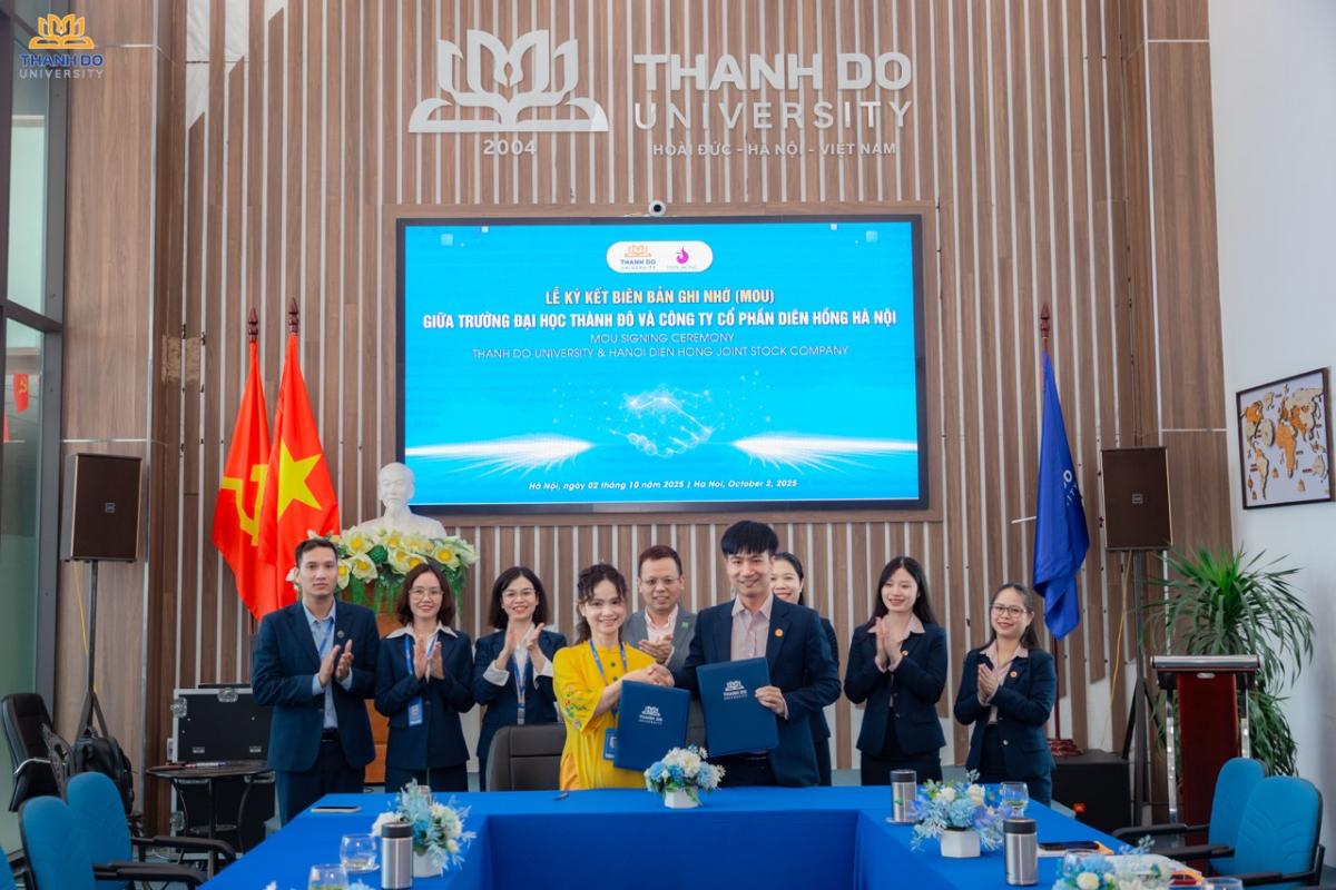 Trường Đại học Thành Đô ký kết với Công ty CP Diên Hồng Hà Nội, mở ra con đường hướng nghiệp, hành nghề dành cho sinh viên Điều dưỡng