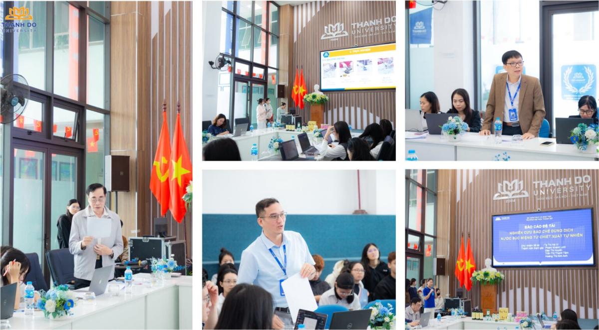 Nghiệm thu sản phẩm nghiên cứu khoa học sinh viên Viện Y - Dược