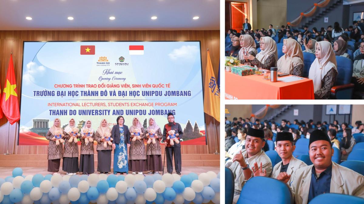 Lễ khai mạc chương trình “Trao đổi giảng viên, sinh viên quốc tế Việt Nam - Indonesia, Kết nối học thuật - Giao lưu văn hóa”