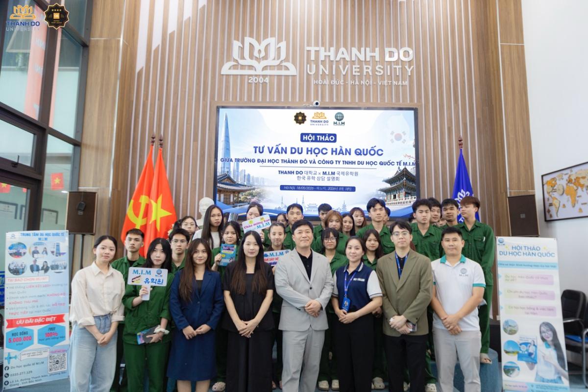 Hội thảo tư vấn du học Hàn Quốc tại Trường Đại học Thành Đô.