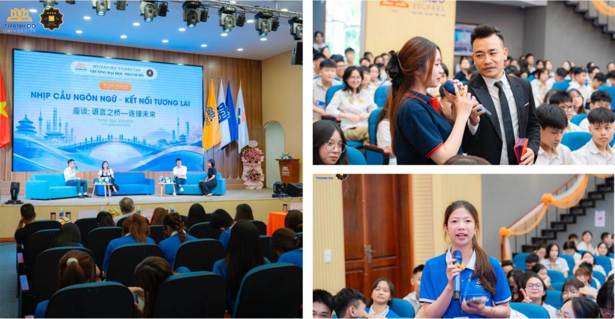 Tọa đàm “Nhịp cầu ngôn ngữ – Kết nối tương lai” với sự tham gia của giảng viên, doanh nghiệp và sinh viên
