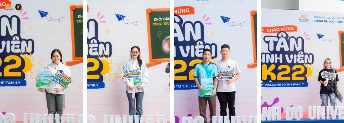 Tân sinh viên check-in, lưu giữ những khoảnh khắc đáng nhớ trong ngày nhập học tại TDD.