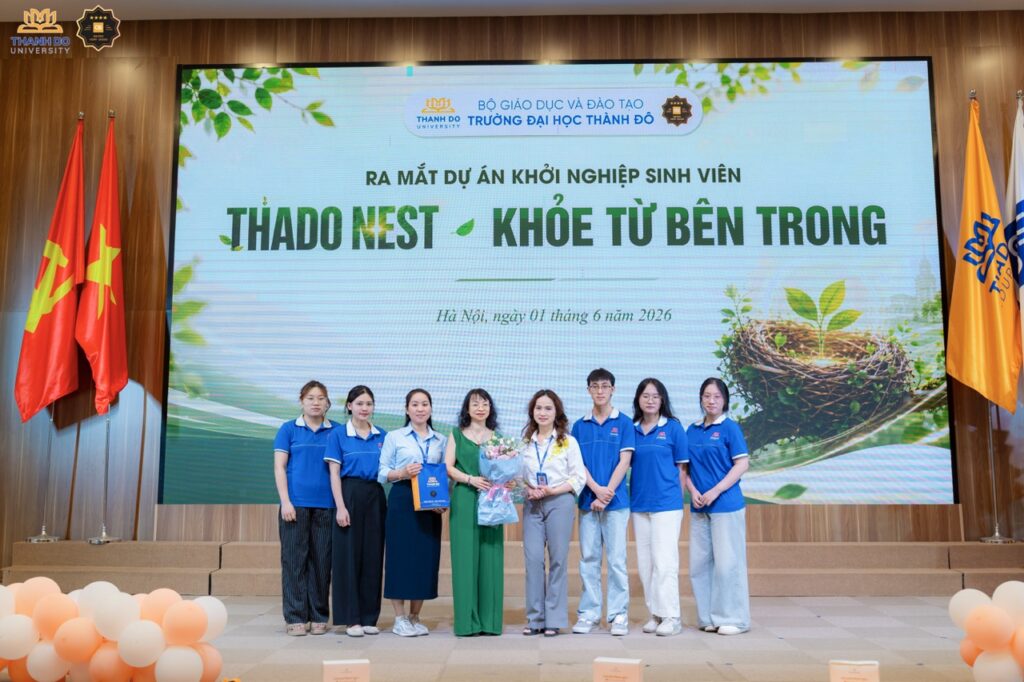 Ra mắt thành viên dự án Thado Nest – Khỏe từ bên trong của trường Đại học Thành Đô.