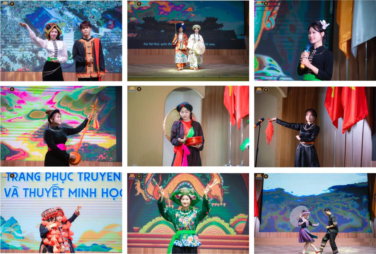 Những màn trình diễn trang phục ấn tượng, khuấy động bầu không khí hội trường