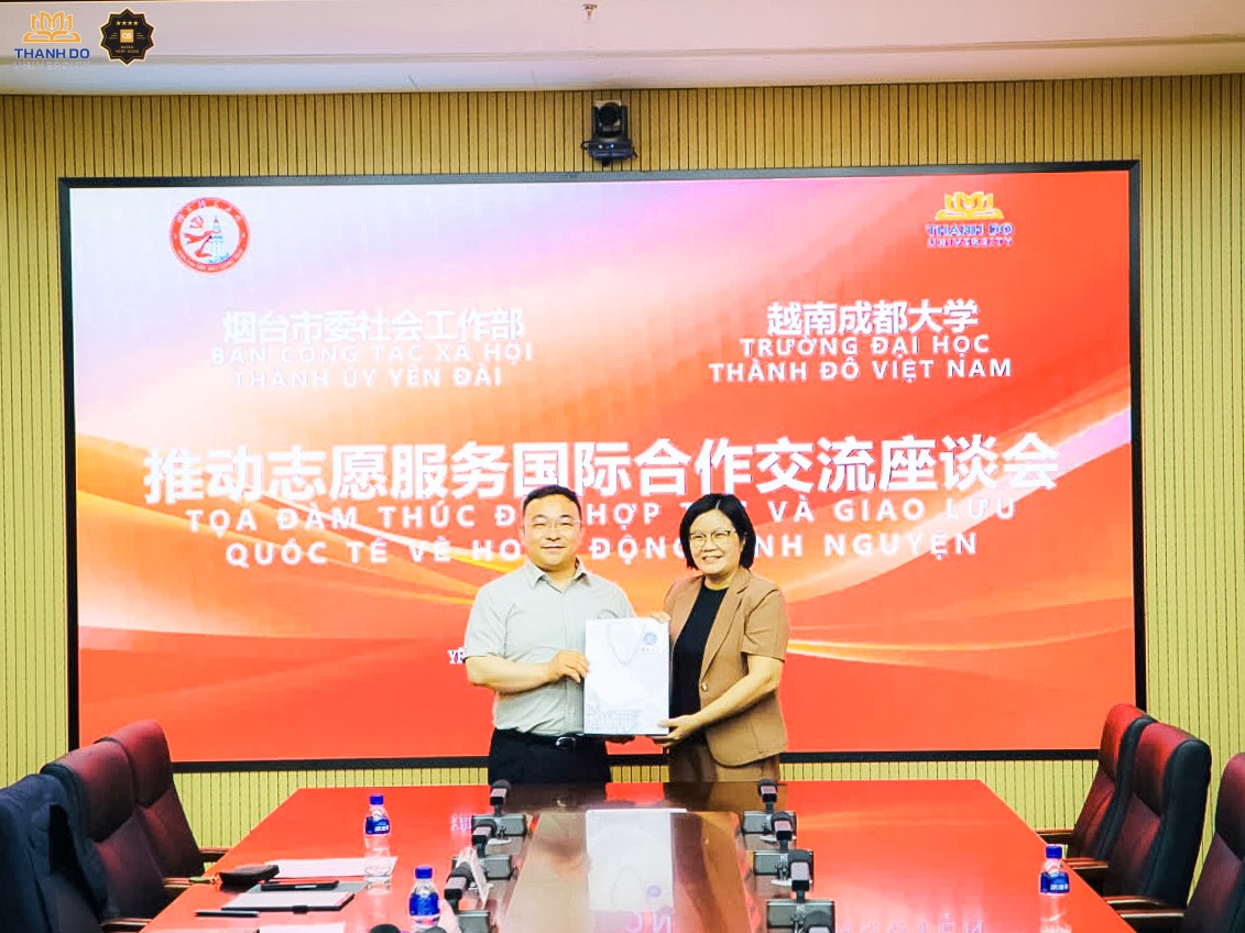 Ký kết hợp tác giữa Trường Đại học Thành Đô và Ban công tác xã hội Thành uỷ Yên Đài