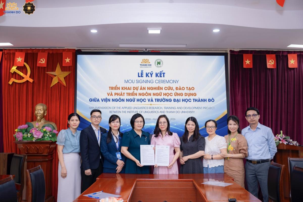 Ký kết hợp tác giữa Trường Đại học Thành Đô và Viện Ngôn ngữ học