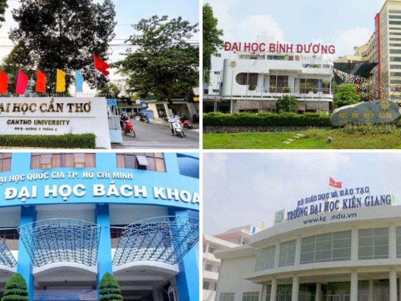 Các trường đại học khối D ở Miền Nam