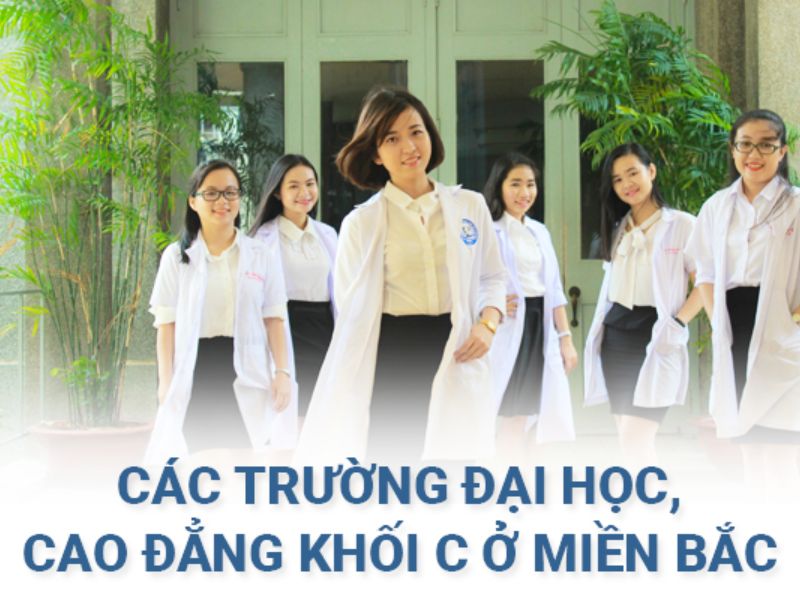 Các trường đại học, cao đẳng khối C ở Miền Bắc