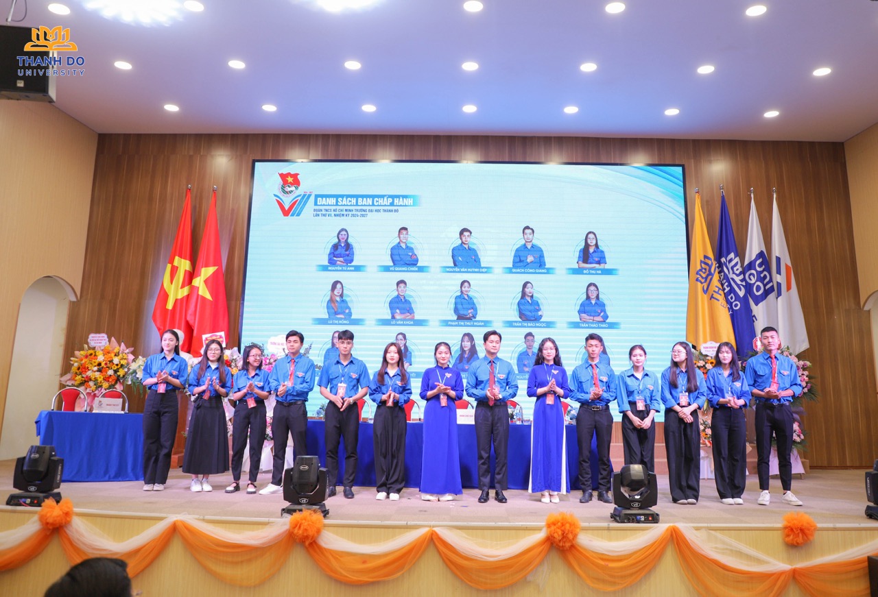 Ra mắt Ban chấp hành Đoàn TNCS Hồ Chí Minh Trường Đại học Thành Đô khóa VII, nhiệm kỳ 2024 - 2027 