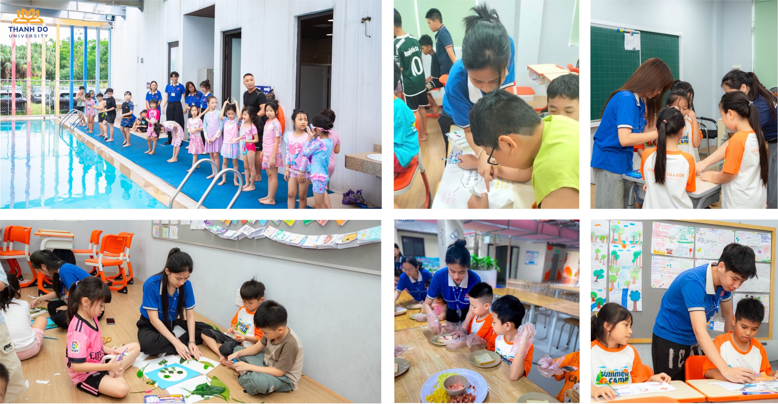 Sinh viên Giáo dục học trực tiếp giao tiếp với các em học sinh trong các giờ kỹ năng