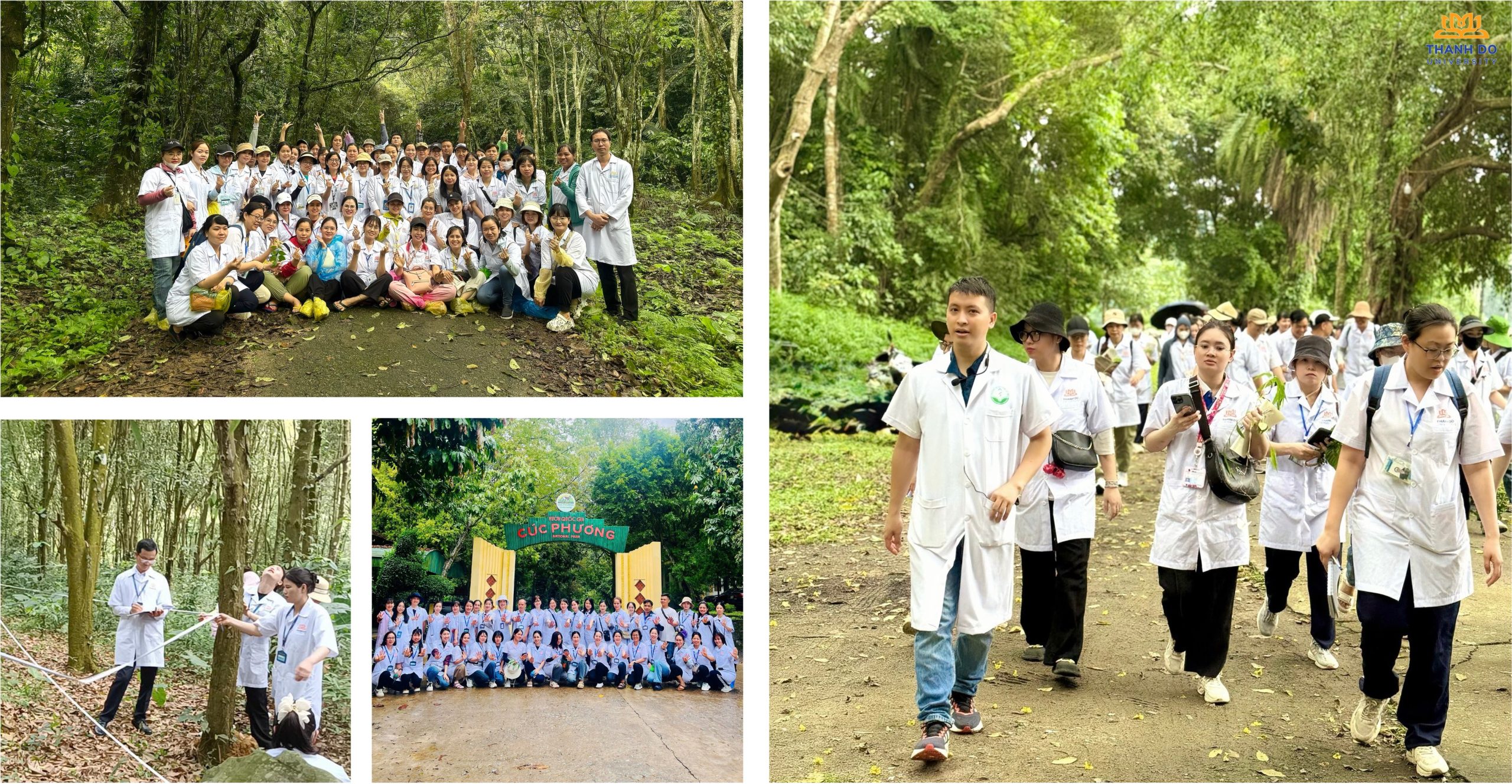 Sinh viên Khoa Dược hoàn thành học phần dược liệu thông qua trải nghiệm thực tế tại rừng Cúc Phương