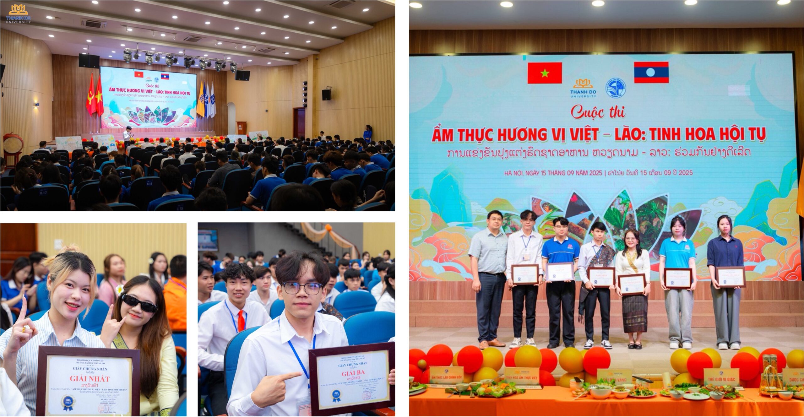 Giải thưởng cuộc thi góp thêm bầu không khí sôi động của chương trình