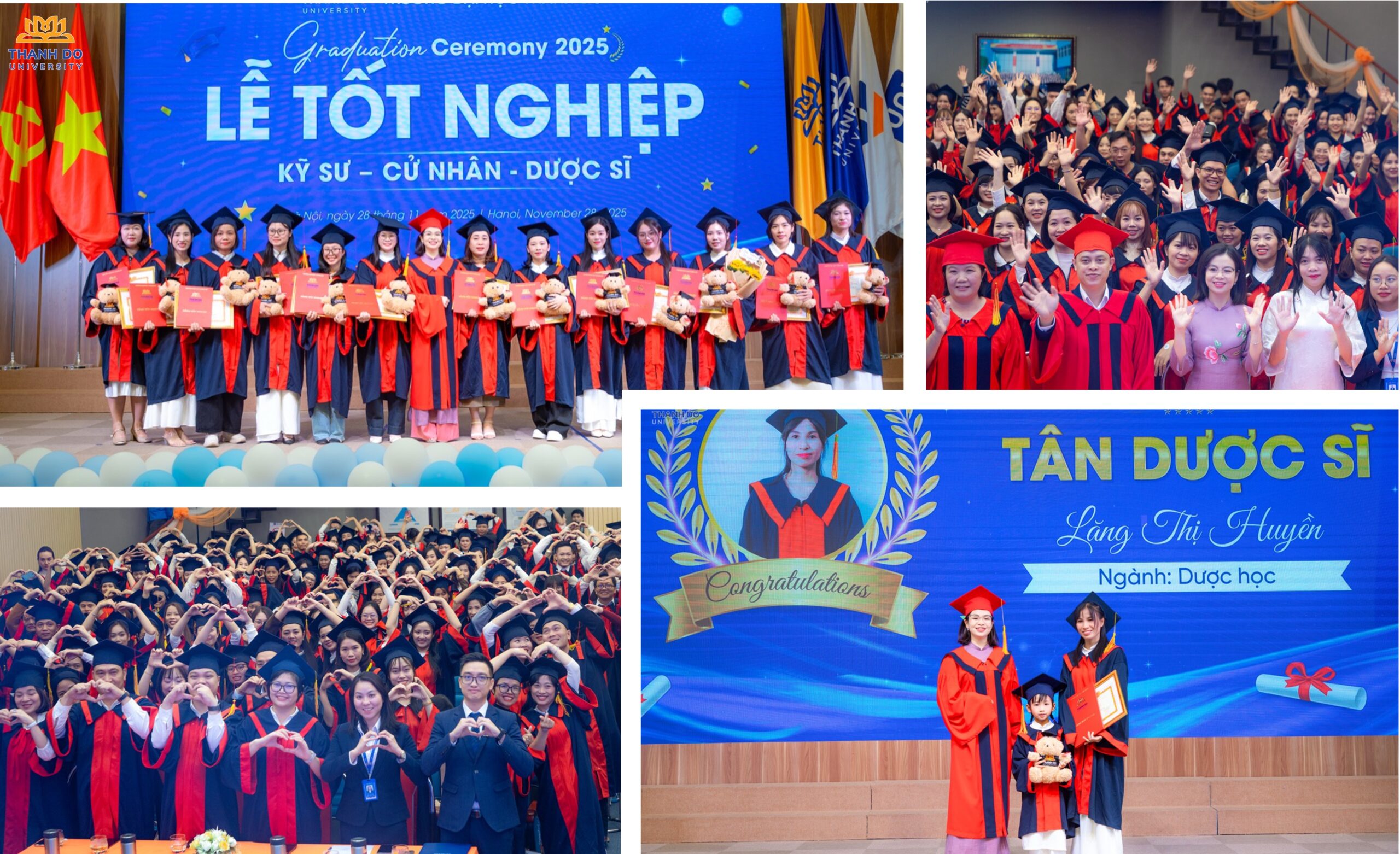 Khoảnh khắc đáng nhớ và đầy tự hào của Kỹ sư, Cử nhân, Dược sĩ Trường Đại học Thành Đô