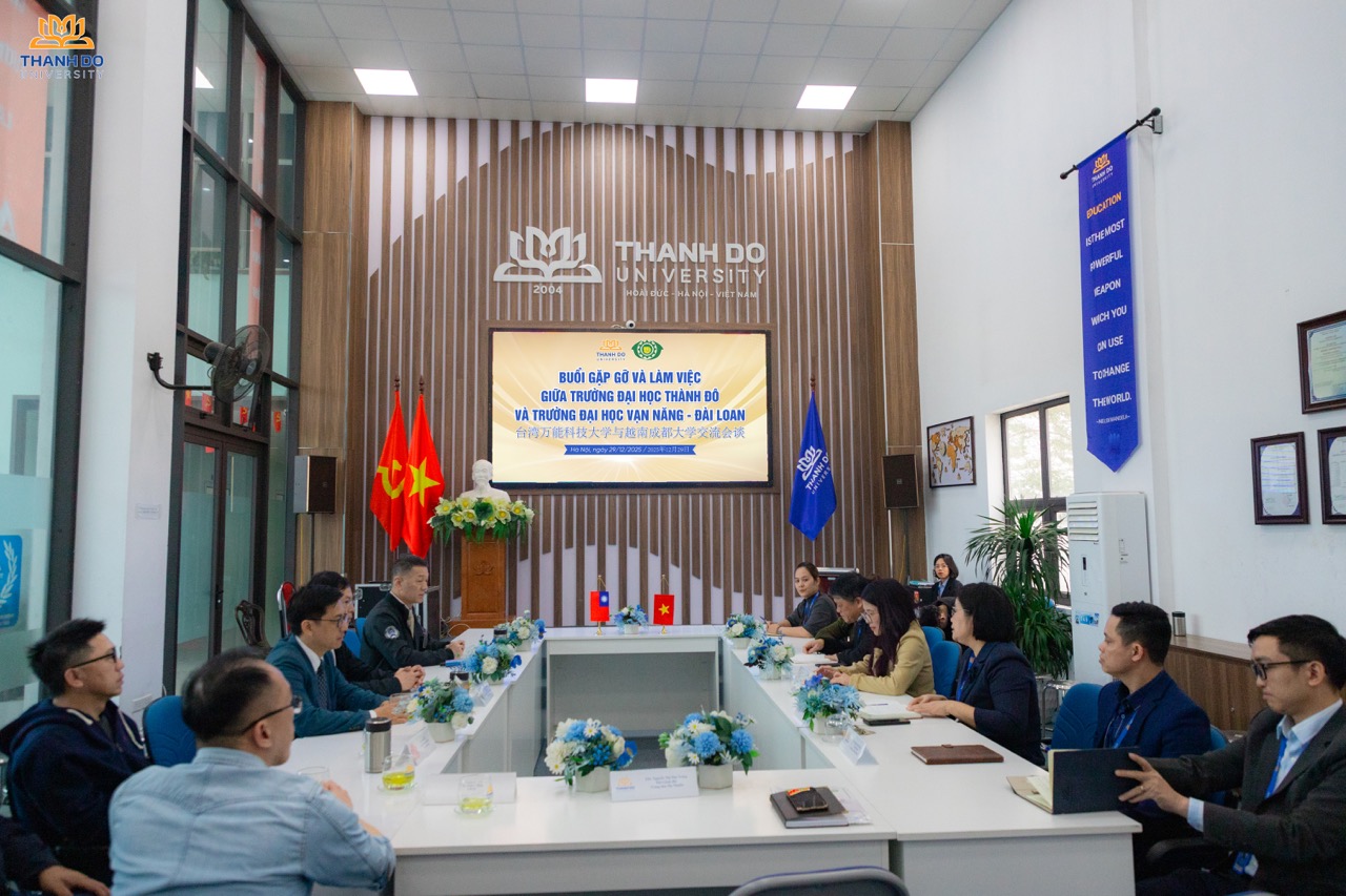 Trao đổi, thảo luận về chương trình liên kết giữa Trường Đại học Thành Đô và Đại học Vạn Năng (Đài Loan)