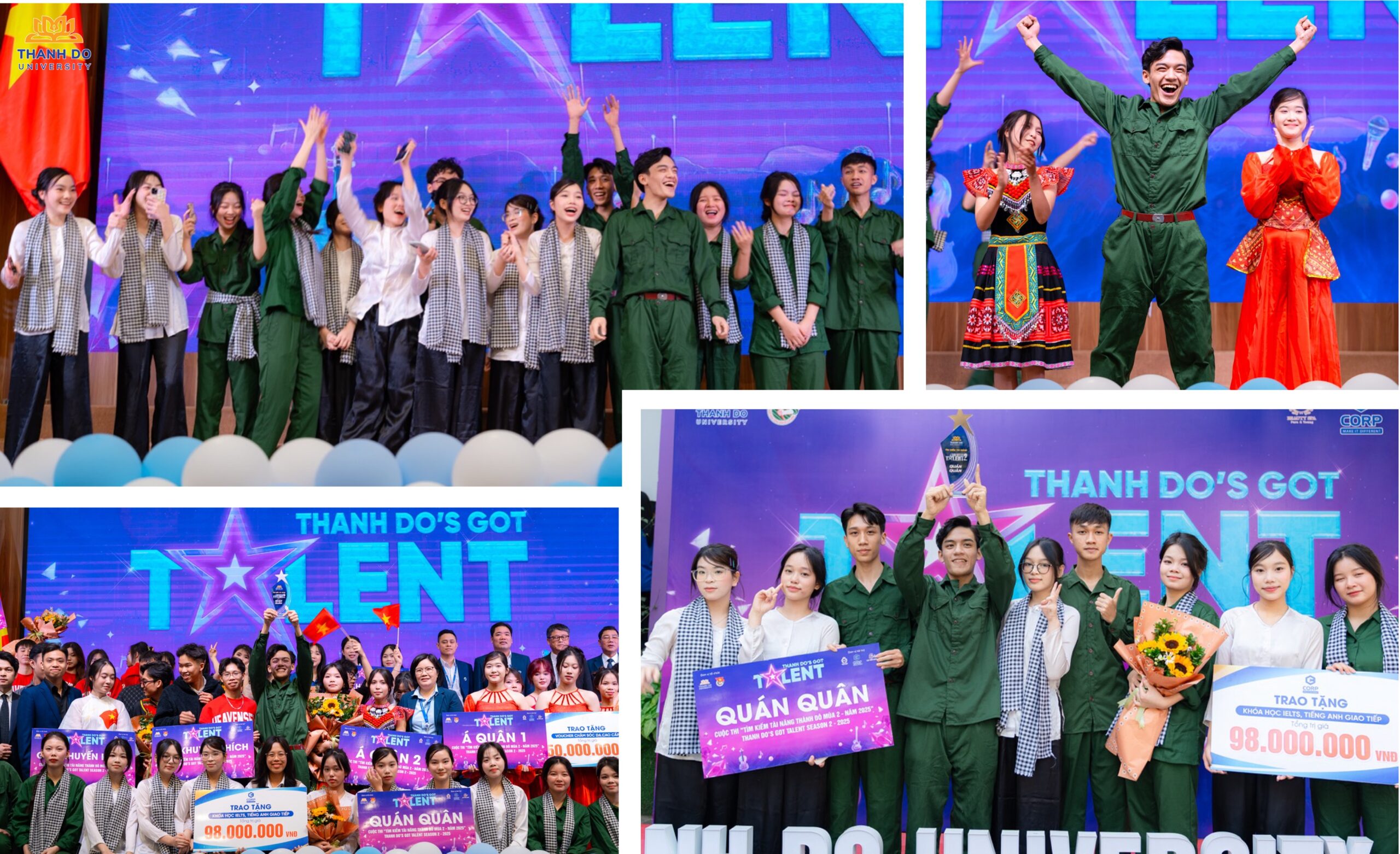 Khoảnh khắc chiến thắng đầy cảm xúc của Quán quân Thanh Do’s Got Talent 2025