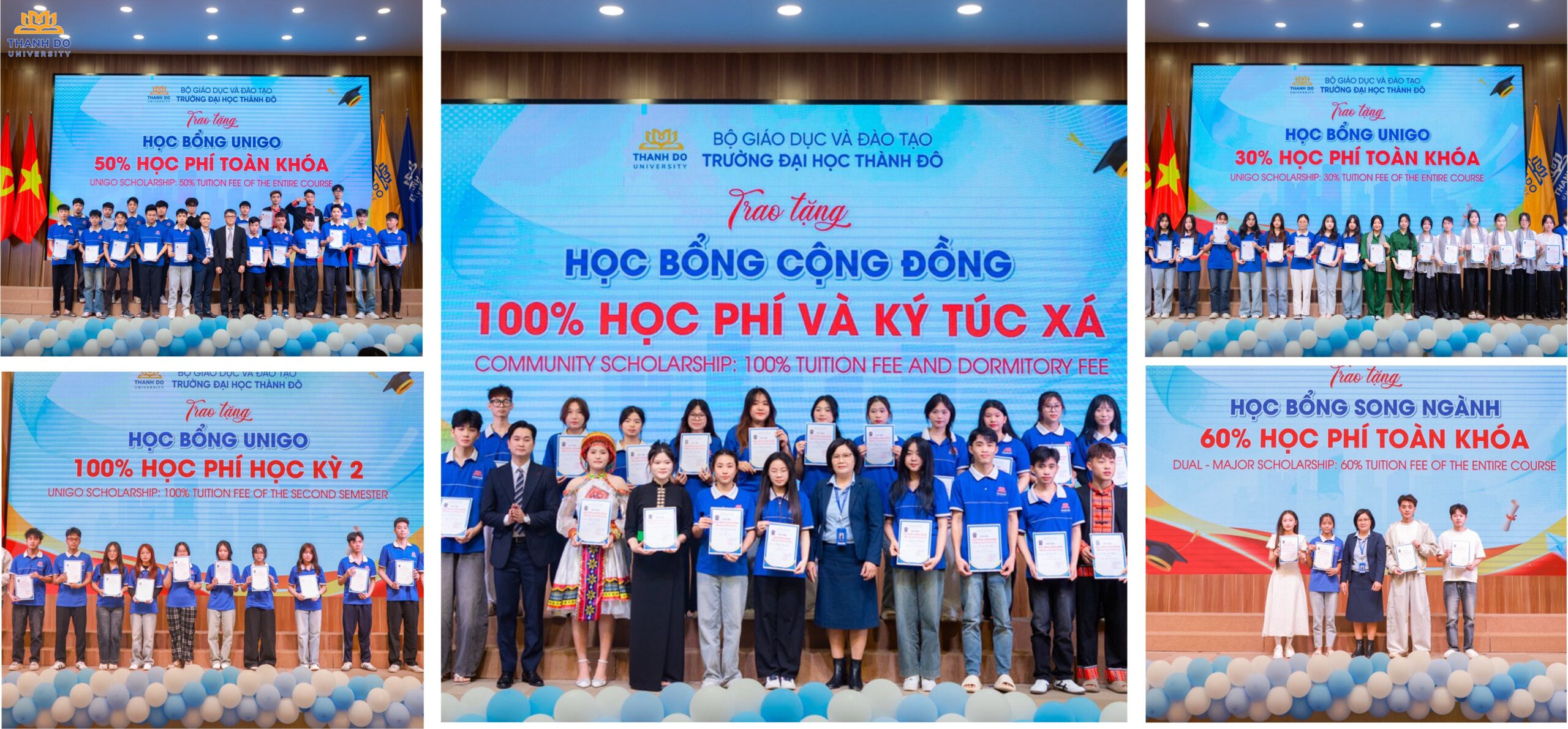 Hơn 500 Tân sinh viên K21 nhận học bổng, chắp cánh cho những đam mê, nuôi dưỡng ước mơ vươn mình ra biển lớn
