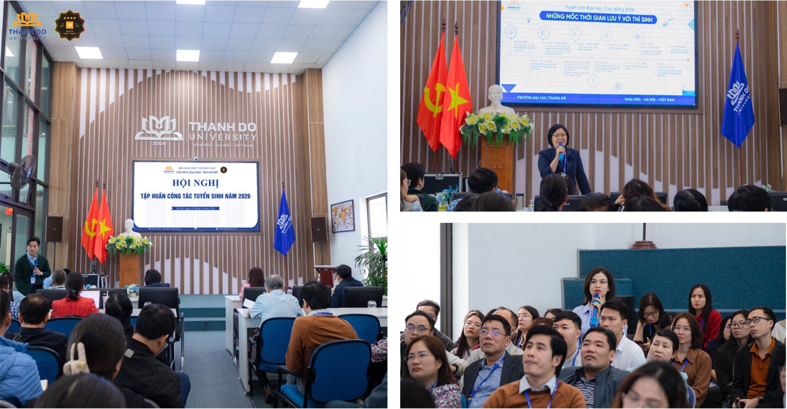 Giải đáp trực tiếp những vướng mắc của Thầy Cô trong công tác tuyển sinh của nhà trường