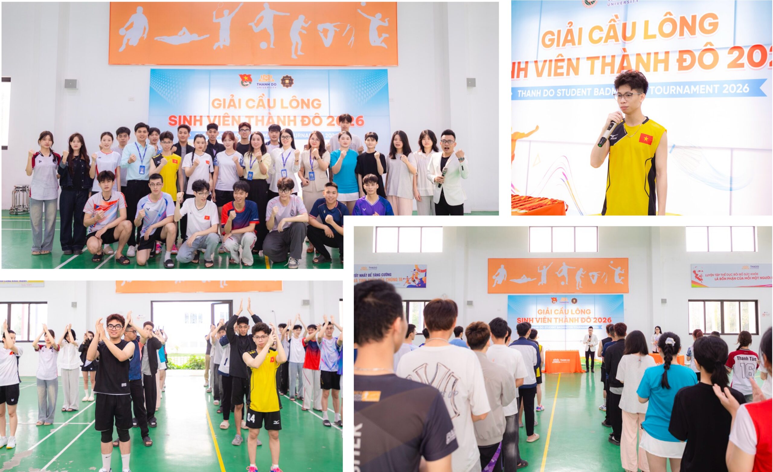 Lễ khai mạc Giải Cầu lông sinh viên Thành Đô 2026