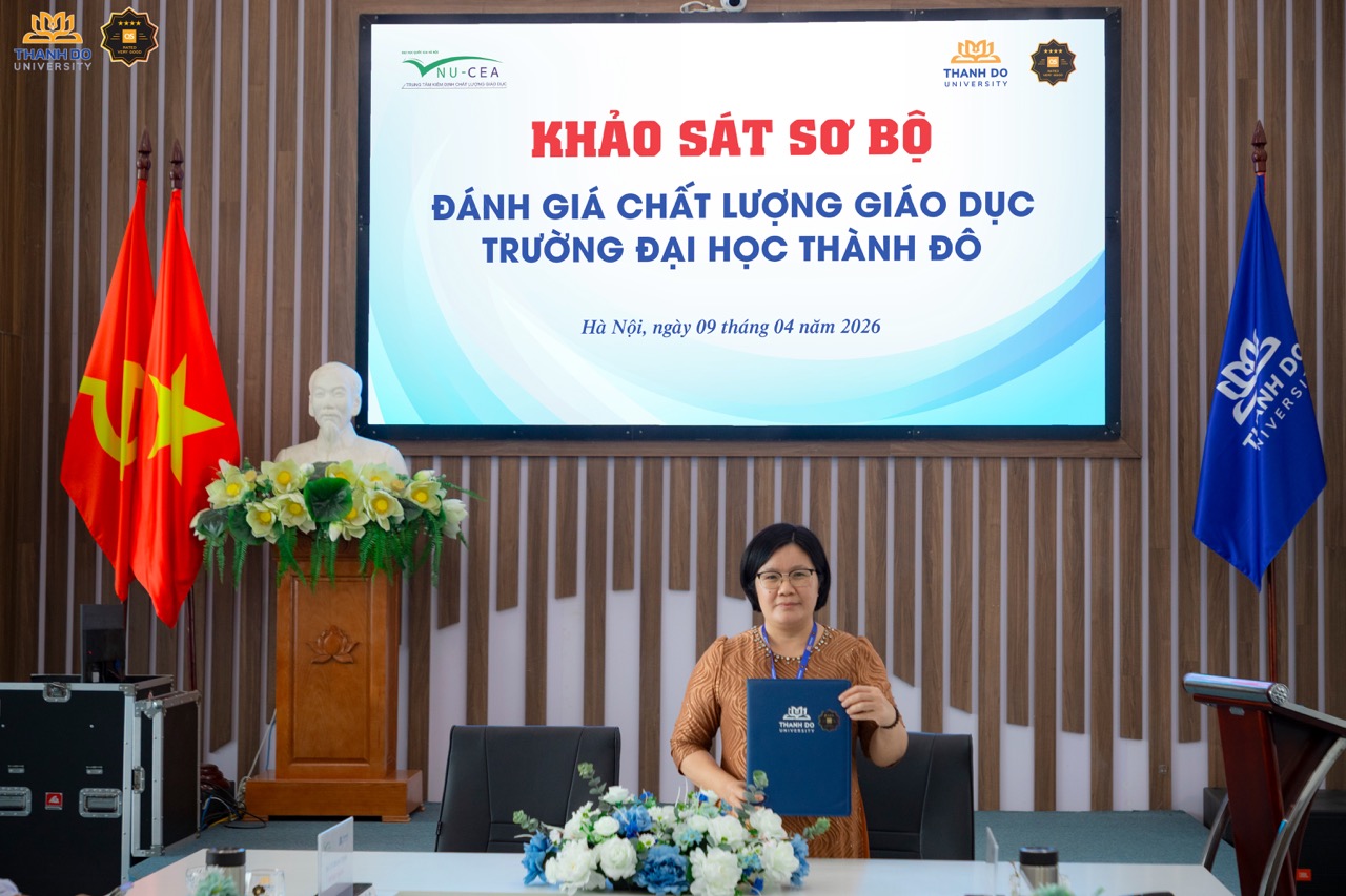 TS. Nguyễn Thúy Vân - Phó Hiệu trưởng ký Biên bản ghi nhớ khảo sát sơ bộ