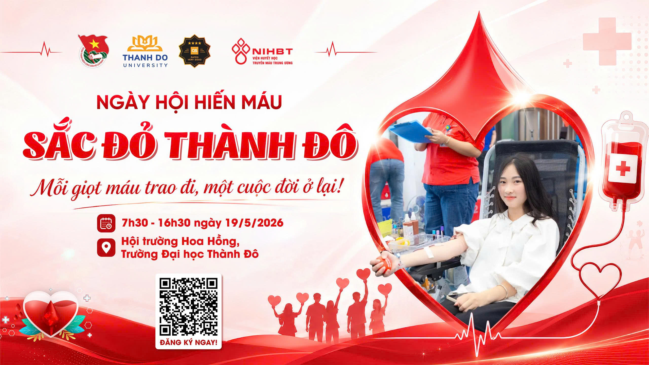 “Sắc đỏ Thành Đô” – hành trình lan tỏa yêu thương và kết nối những trái tim nhân ái.