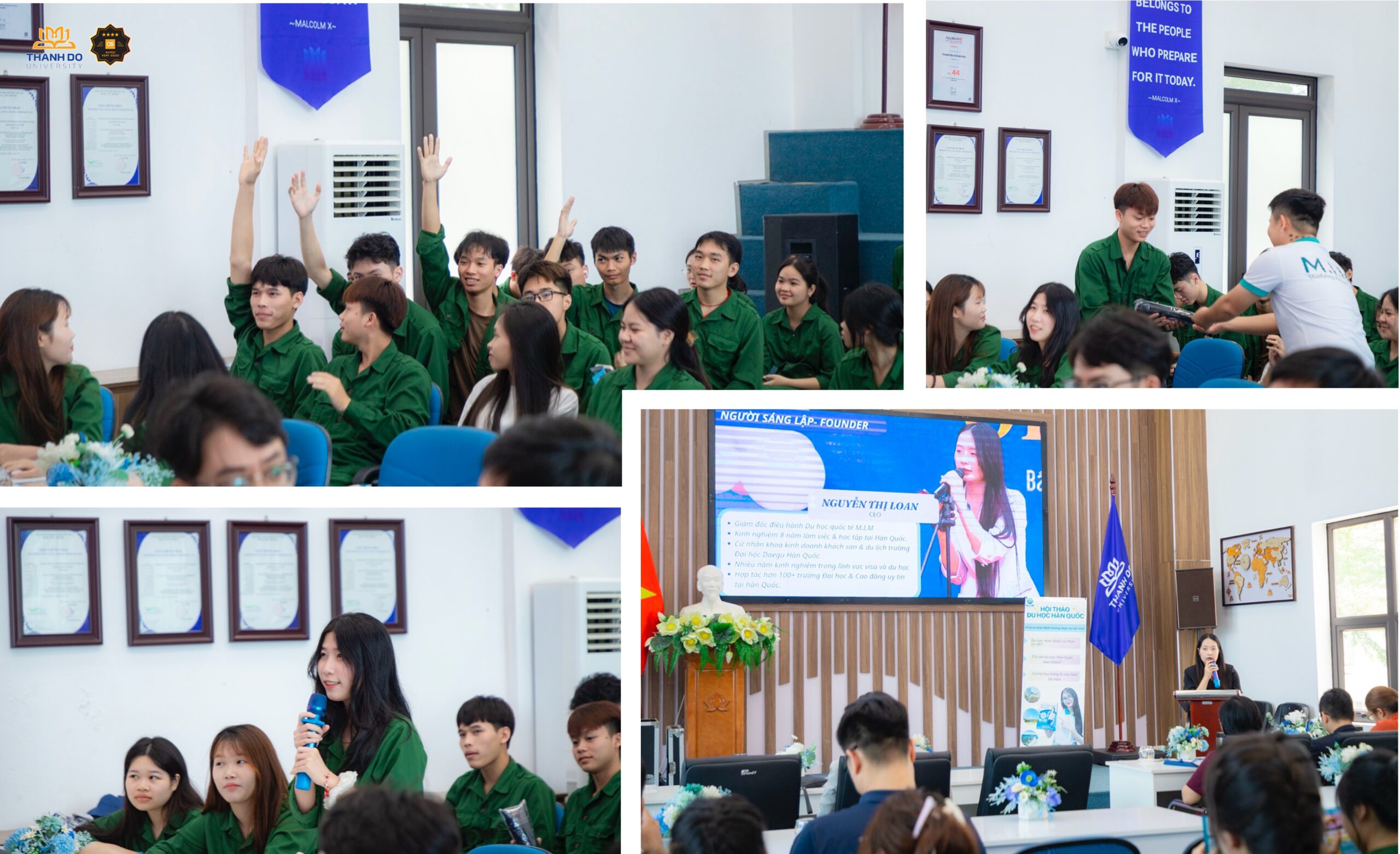 Chuyên gia tư vấn chia sẻ thông tin về chương trình du học và cơ hội học bổng tại Hàn Quốc.