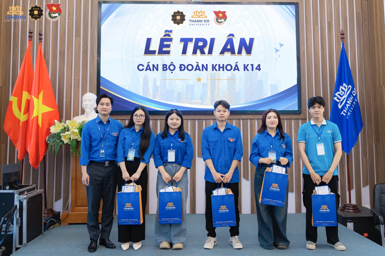 Tri ân và ghi nhận những đóng góp của cán bộ Đoàn khóa K14 trong công tác Đoàn và phong trào thanh niên.