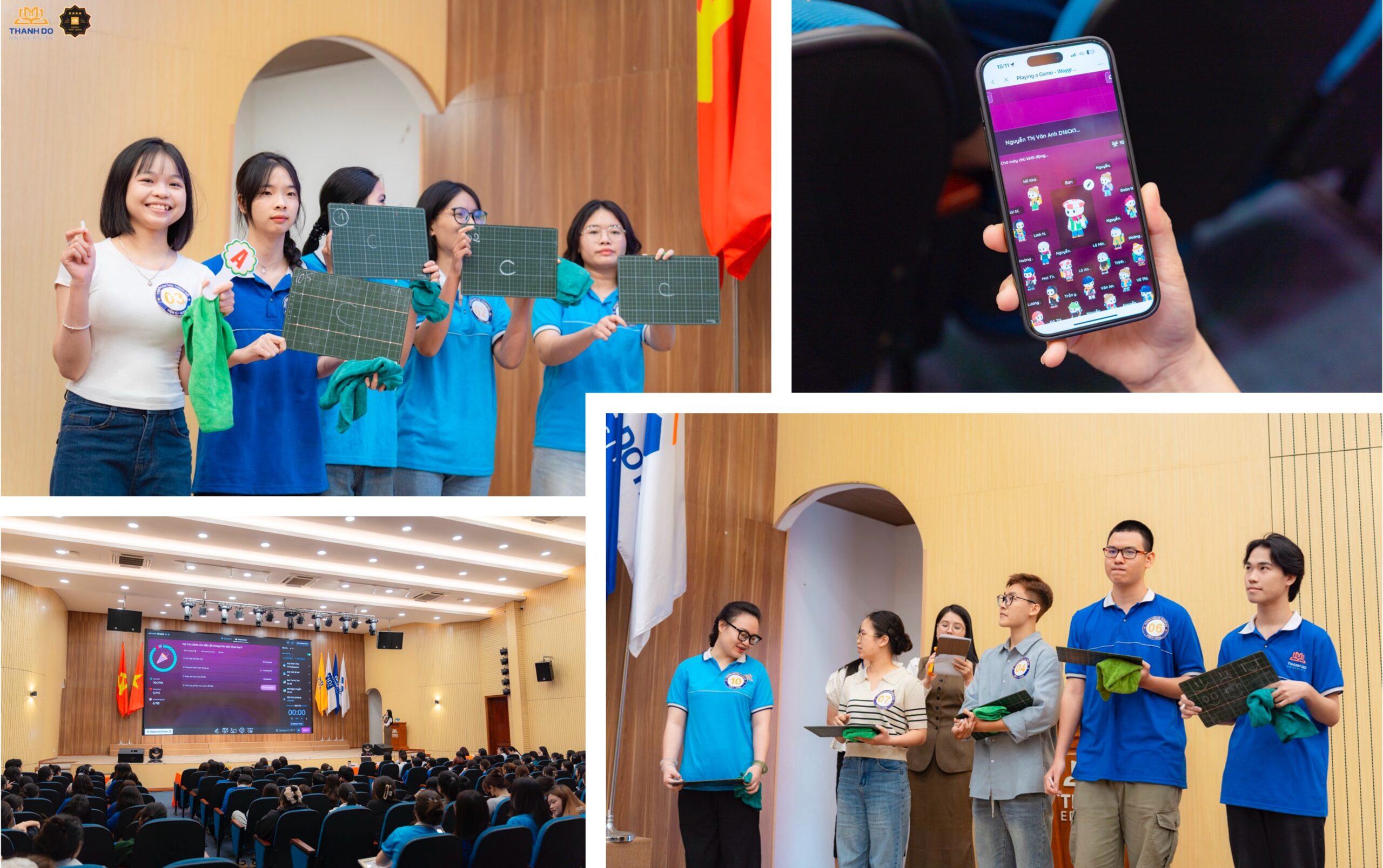 Phần thi “Thado Research Challenge” mang đến bầu không khí cạnh tranh sôi nổi