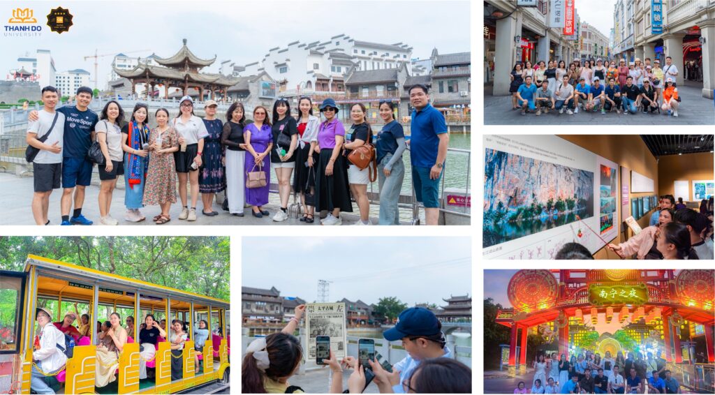“Đại gia đình” Thado Edupark lưu giữ những khoảnh khắc đáng nhớ trong hành trình tại Nam Ninh (Trung Quốc).
