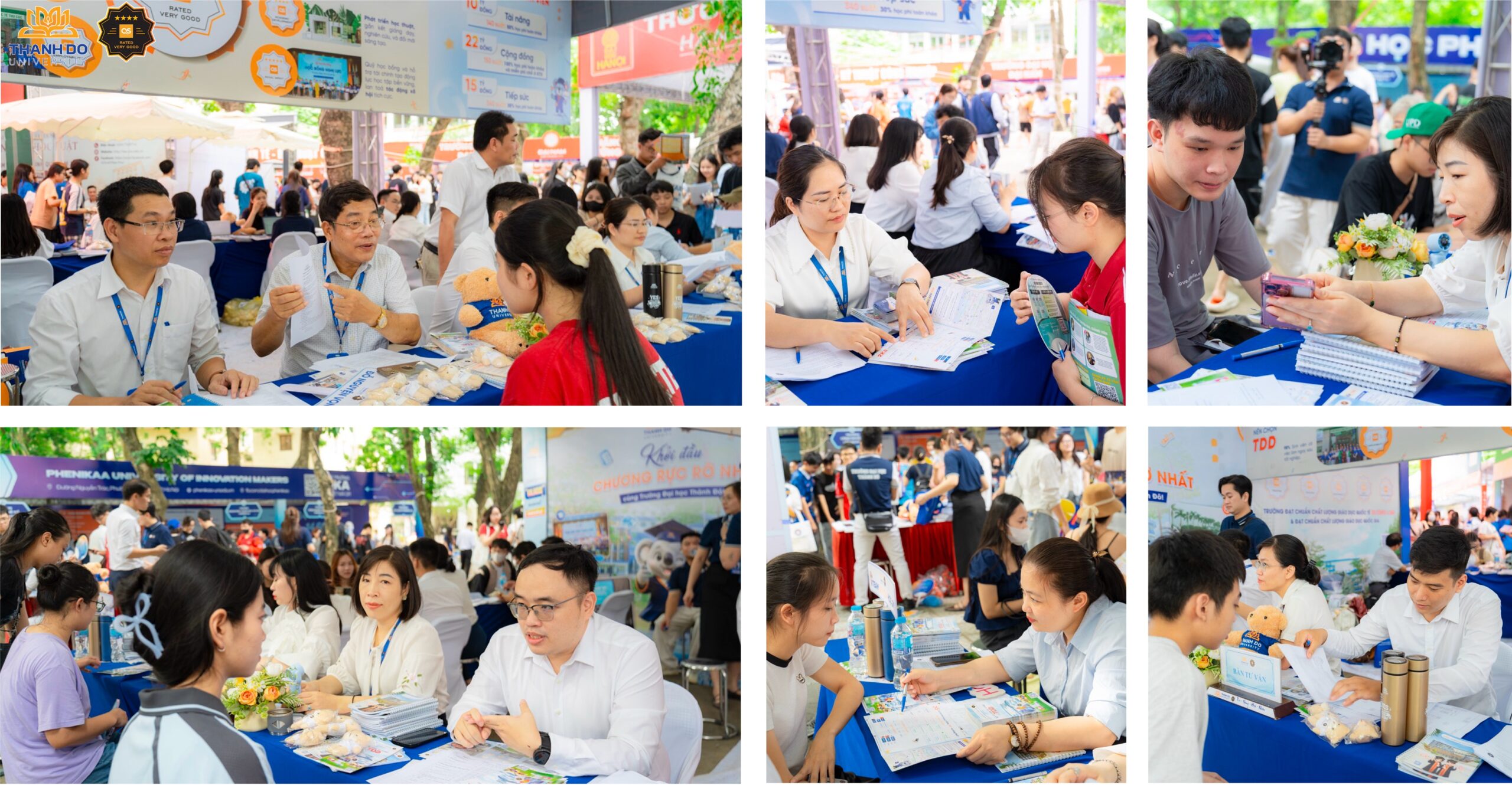 Đội ngũ giảng viên và tư vấn viên Trường Đại học Thành Đô tận tình giải đáp các thắc mắc về tuyển sinh, học bổng và chương trình đào tạo.