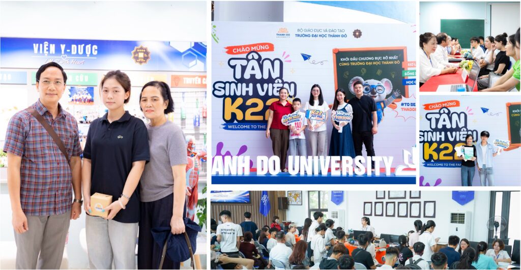 Tân sinh viên K22 chính thức nhập học tại Trường Đại học Thành Đô.