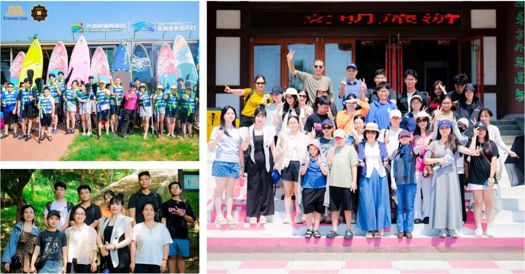 Sinh viên Thành Đô tham quan, khám phá các địa danh và không gian văn hóa tại Thanh Đảo, Trung Quốc.