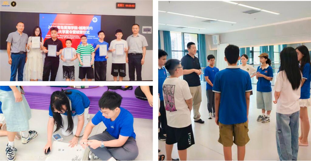 Sinh viên Thành Đô và sinh viên Trung Quốc cùng tham gia hoạt động giao lưu, trao đổi văn hóa và kết nối bạn bè quốc tế.