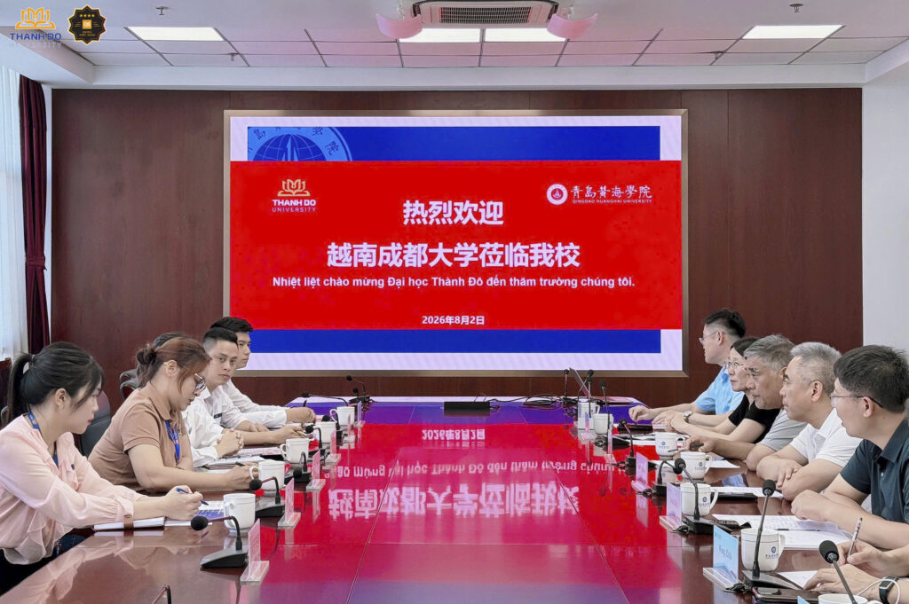 TRƯỜNG ĐẠI HỌC THÀNH ĐÔ MỞ RỘNG HỢP TÁC QUỐC TẾ VỚI ĐẠI HỌC HOÀNG HẢI THANH ĐẢO (TRUNG QUỐC)