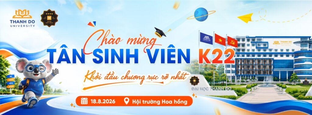 Ngày hội nhập học đợt 1 năm 2026 - chào mừng tân sinh viên K22 của Trường Đại học Thành Đô