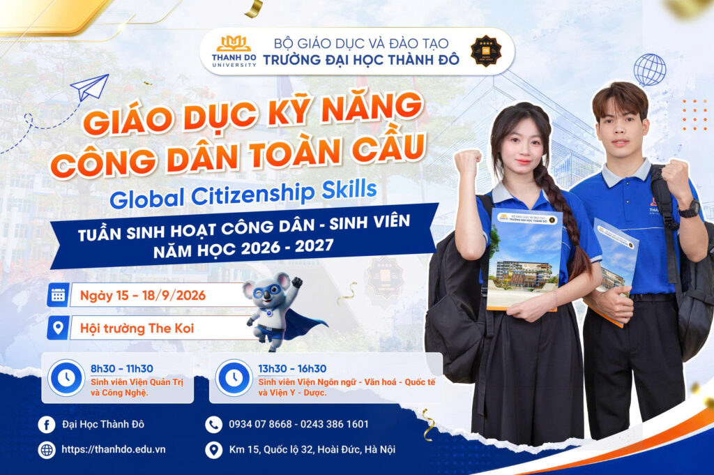 TUẦN SINH HOẠT CÔNG DÂN – SINH VIÊN K22: KHỞI ĐỘNG HÀNH TRÌNH RÈN LUYỆN KỸ NĂNG CÔNG DÂN TOÀN CẦU