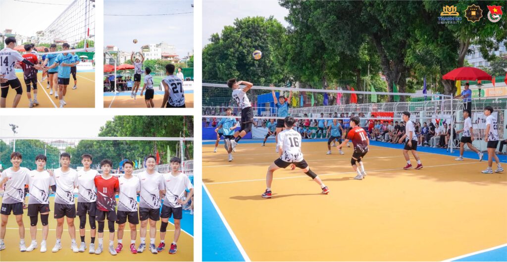 Đội tuyển nỗ lực trong từng pha bóng trước Trường Đại học Sư phạm Hà Nội, khép lại hành trình tại Đại hội với tinh thần thi đấu hết mình.