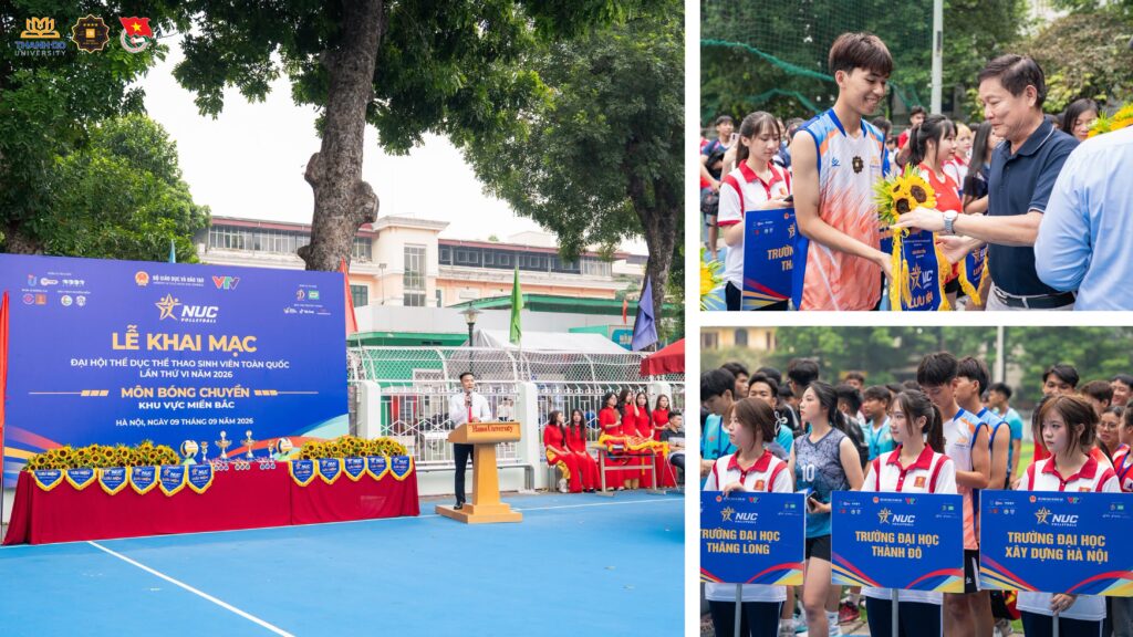 Sinh viên Trường Đại học Thành Đô tham gia Đại hội Thể thao Sinh viên toàn quốc lần thứ VI, với 2 nội dung Bóng chuyền và Bóng đá.